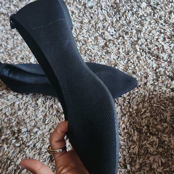 Pointed knit ballet flats size 7.5 - Picture 6 of 7